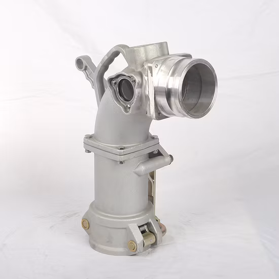 Fuel Tanker Dual Point Vapor Recovery Elbow Coupler