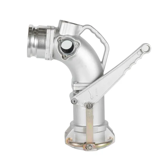 Fuel Tanker Dual Point Vapor Recovery Elbow Coupler