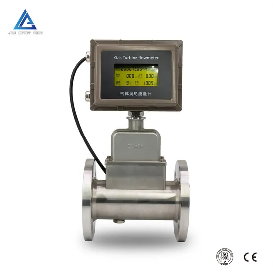 -20~120&ordm; C Flange Installation Air Turbine Flow Meter