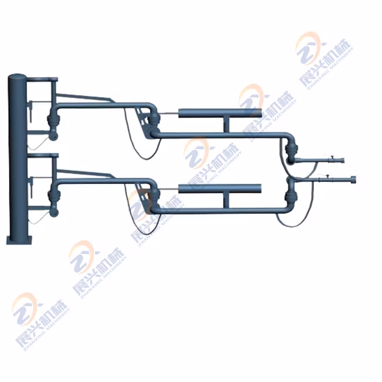 Double Pipes Bottom Loading Arm for LPG