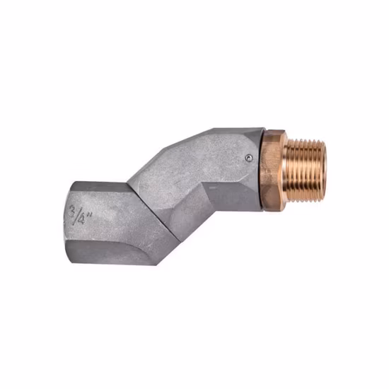 AC-45A Zinc Aluminum Alloy 360 Rotating Connector Fuel Hose Swivel