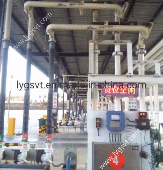 Fuel Oil Truck Bottom Loading Arm API Dry Break Coupler