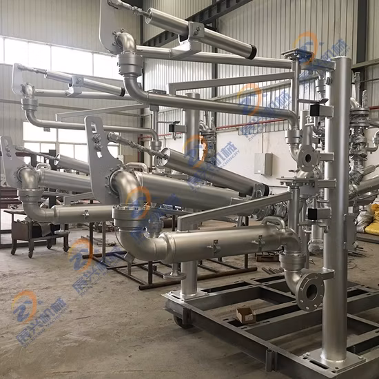 Al1512 Double Pipes Top Loading Arm for Liquid Chlorine