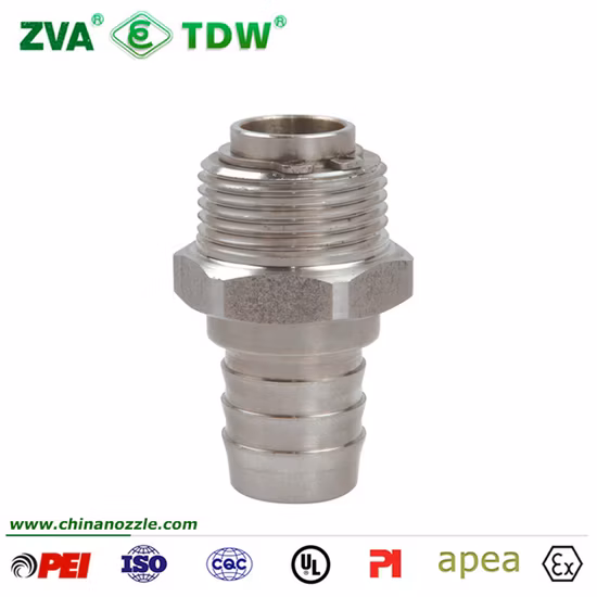 Hydraulics and Pneumatics Brass Fitting Air/Water/Fule Hose Barb Male Pipe Swivel